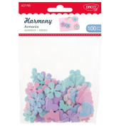 Dekorace pěnová samolepící 100 ks