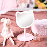Kosmetické zrcátko GIOperfect Pink Cat