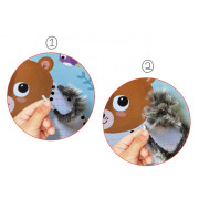 Provlékací obrázky Lesní zvířátka Créa Lign