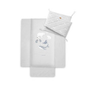 2-dílný bavlněný set do postýlky 0 m+ bonjourbébé