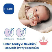 Dudlík Air silikon 0 m+ MAM
