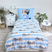 Povlečení Bluey 140 x 200, 70 x 90 cm Jerry Fabrics