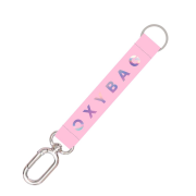 Krátká klíčenka s karabinkou Holographic Pink OxyBag