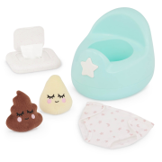 Nočník pro panenky s doplňky LullaBaby