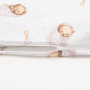 2-dílné ložní povlečení Sweet teddy bear 90/120 cm pink New Baby