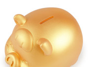 Zlaté prasátko pro štěstí/pokladnička