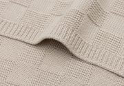Deka 75 x 100 cm Box Knit Warm Sand Jollein