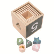 Skládací věž z kostek Farma 2Kids Toys