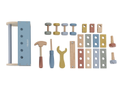 Box s nářadím dřevěný Blue Little Dutch