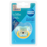 Dudlík silikonový třešinka Exotic animals 18 m+ 1 ks Canpol babies