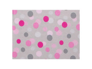 Spací pytel s nožičkami šedý s puntíky 