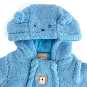 Zimní chlapecká kojenecká kombinéza Pidilidi Blue