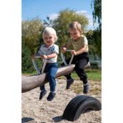 Tepláky tenké Outlast® UV 50+ tm. modré Little Agel 