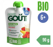 Good Gout BIO Ovesný dezert s jahodou a banánem 90 g