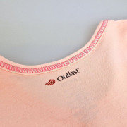 Tričko KR tenké obrázek Outlast® UV 50+ Sv. pudrová