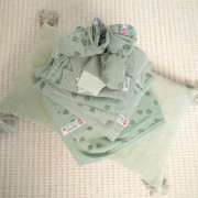 Capáčky Slipper Print Rib Silt Green Lodger