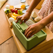 Green Garden pokladna se solární kalkulačkou 8 ks