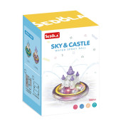 Stříkací hračka do vody Hrad fialový