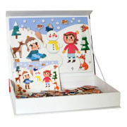 Magnetická kniha Vánoce – Christmas Magnetic Book Edukid