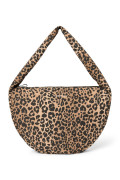 Cotton Cross Body bag Brown Leopard Studio Noos