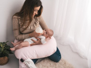Bambusový polohovací polštář MiniRelax 150 cm Babymatex