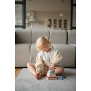 Barevná pyramida - dřevěná skládačka 9 dílů Cubika