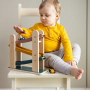 Hračka dřevěná závodní dráha Milky Way Wood of Mars 18m+ Cosmic Blue Petite&Mars