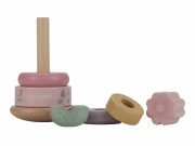 Nasazovací kroužky dřevěné Fairy Garden Little Dutch