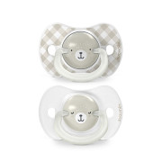 Šidítko fyziologické Den & Noc silikon Wild & Free 0-6 m 2 ks Suavinex 