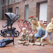 Day5 kočárek kompletní set Special Lunar grey + dárek deka Joolz