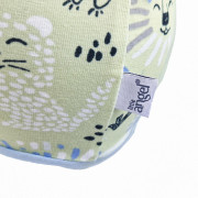 Čepice podšitá Outlast®sv.zelená lvi/sv.modrá