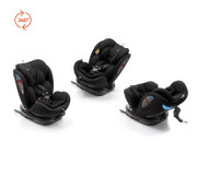 Autosedačka BabyAuto BIRO DFIX  0 - 36 kg 360° black
