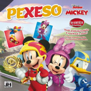 Pexeso v sešitu - Mickey a závodníci