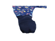 Letní spací pytel s nožičkami tmavomodrá auta Kaarsgaren 