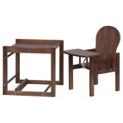 Dřevěná židlička - Scarlett kombi - masiv borovice - wenge
