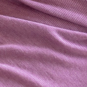 Kojenecké body merino vlna Mauve s rukavičkami PoPoLiNi