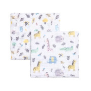 Funnababy Mušelínové plenky 2 ks 90 x 90 cm