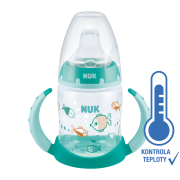 First choice lahvička na učení s kontrolou teploty Nuk