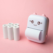 Dětská termotiskárna Maxlife MXTP-100 růžová