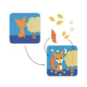 Djeco Koláže z plsti - sladká přiroda