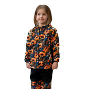 Dětské softshellové kalhoty Duo Slunečnice černé Esito