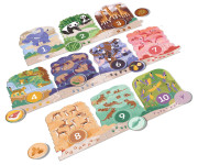 Véééliké puzzle loto Výlet do ZOO KukiKuk 