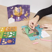 Sada Mini Origami Pohlednic se zvířátky Janod