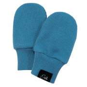 Kojenecké rukavice žebrované Color Blue Esito