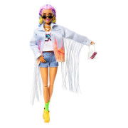 Barbie extra s duhovými copánky