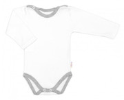 Žebrovaná sada Star 5D šedobílá Baby Nellys