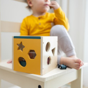 Hračka dřevěná třídící Gravity Wood of Mars 12 m+ Petite&Mars