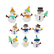Kreativní sada Okenní obrázek Sněhulák Haba 
