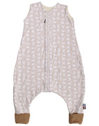 Merino spací pytel zajíc béžový s nožičkami 