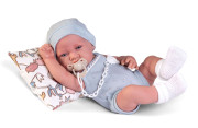 Realistická panenka miminko s celovinylovým tělem 42 cm Lui 50409 Antonio Juan